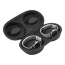 #A Round Watch Protection Box Portable Watch Case Double Dent Fits All Wristwatc