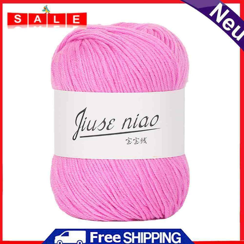 Baby Knitwear Spun Cotton Ropes for Knitting Blanket Crochet Pure Cotton Yarn