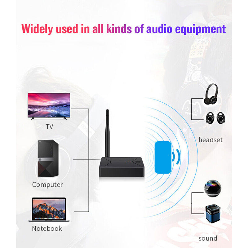 TX13 3 in 1 Bluetooth 5.0 Transmitter Optical Coaxial AUX 3.5mm Audio Converter