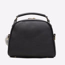 Women Messenger Handbag Shoulder Bag PU Leather Satchel Sling Bag/Black
