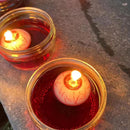 Floating Eyeball Candles for Halloween Holiday Table Home Party Decoration.