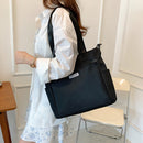 Casual Crossbody Bags Oxford Cloth Shoulder Handbags Solid Travel Shopping Purse
