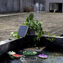 Outdoor Solar Water Fountain Pump for Bird Bath Garden Pool Pond Aquarium