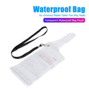 Waterproof Case Bag for Walkie Talkie Swimming Water Parks Rainy Portable Radio