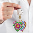 2x DIY Full Special Shape Diamond Painting Keychain Bag Decor Kit (DYSK15) Newly