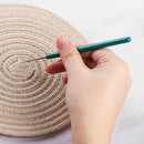 Craft Aluminum Handle Plastic Knitting Needles Sweater Sewing Crochet Hooks