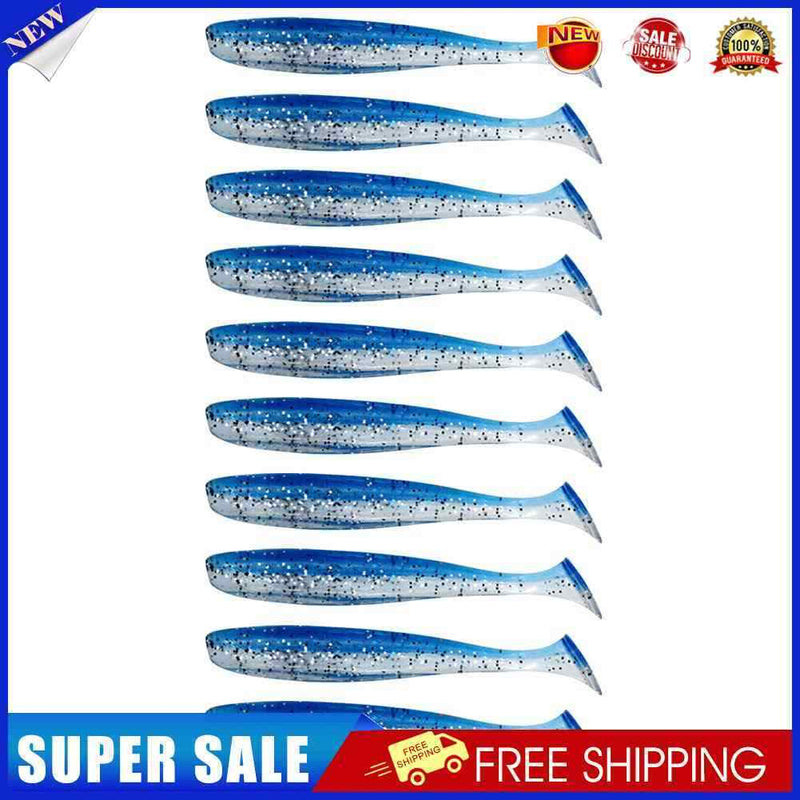 10x 9cm 4.2g Bionic Mandarin Fish Fishing Lures Artificial Soft Bait (3)