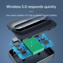 Multipoint Bluetooth Audio Transmitter Wireless Adapter Connect 2 Headphones`