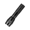 150LM XPE + UV Mini Zoomable Flashlight White + Purple Light 395nm Background