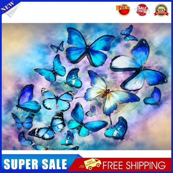 DIY Paint by Number Kits Butterfly Pattern Artcraft Zero Basis On Canvas