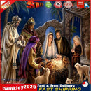 5D DIY Full Drill Diamond Painting Birth of Jesus Cross Stitch Mosaic Kits Newly
