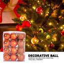 24pcs/box Christmas Balls 3cm Hanging Shopping Mall Ceiling Ornament (B) Newly