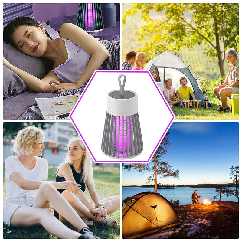 #A Mute Electric Mosquito Killer Lamp Home Night Lighting Fly Bug Repellent Lamp