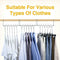 Space Saving Hangers Metal Hanger Cascading Hanger Goo Tool T1H Home M3A7