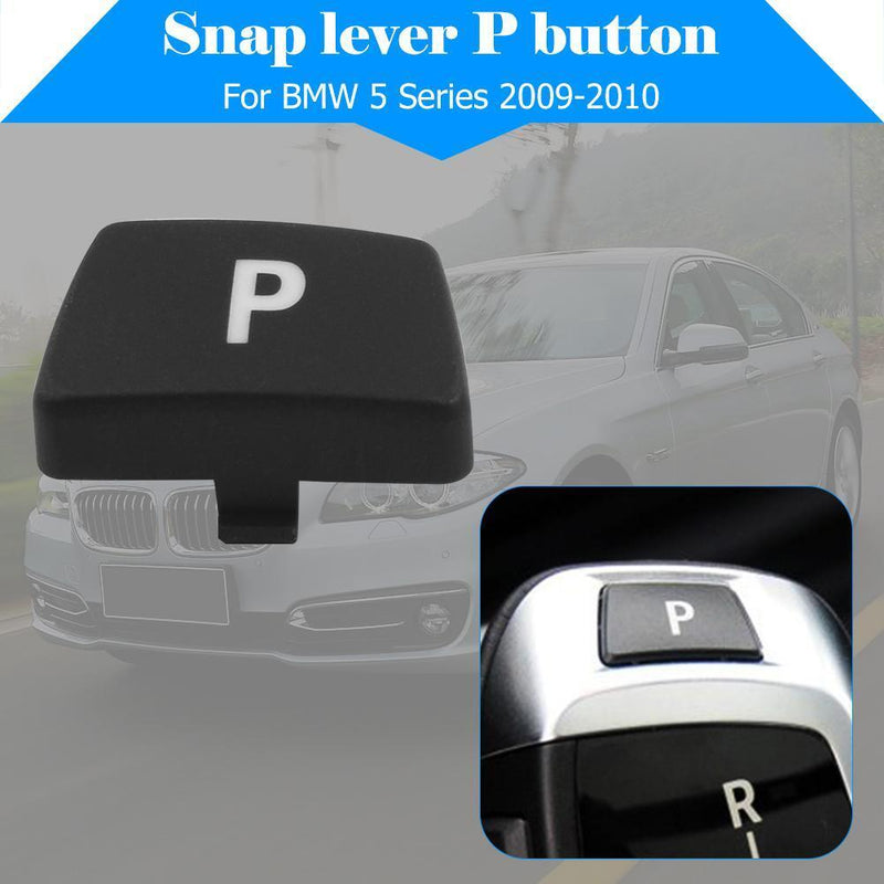 Car Gear Shift Knob P Button Cover Trim for X5 X6 3/5 Series E-Code Chassis