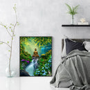 Full Embroidery Buddha DIY Cross Stitch Kits Stamped 11CT Needlework Sets