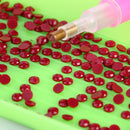 Round Drills Package DIY Embroidery Diamond Painting Rhinestones (DMC 815) Newly