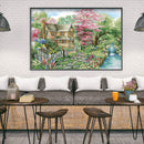 5D DIY Diamond Painting Four Seasons Full Drill Rhinestone Mosaic Art Picture
