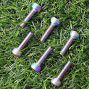 MUQZI 6pcs Bicycle Handleable Stem Screw M5x18mm Road Bike Fixed Gear Riser Bolts