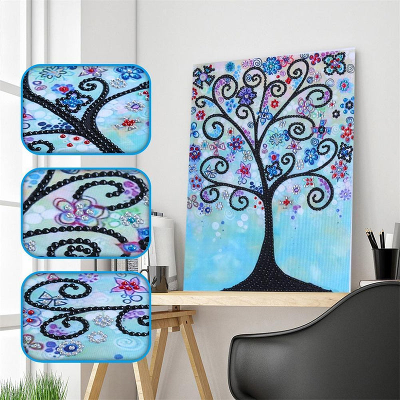 JUNERAIN 5D DIY Full Drill Diamond Painting Cross Stitch Embroidery Mosaic H063 Colo