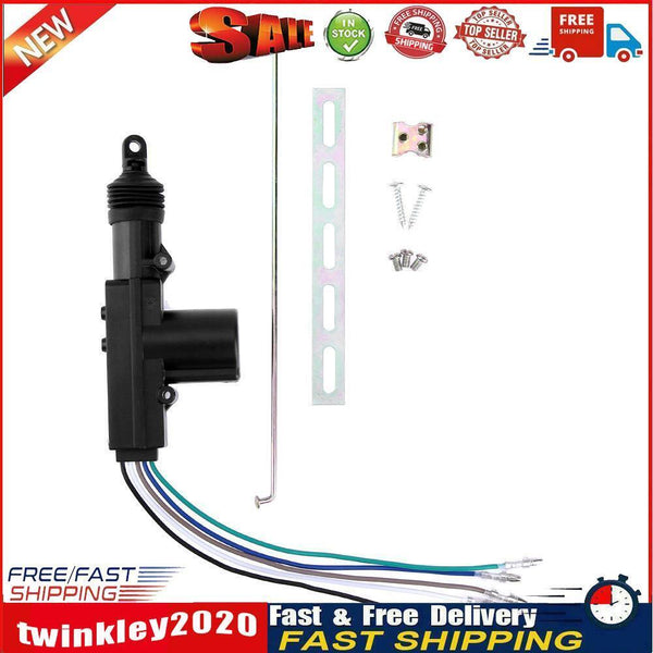 12V Car Auto Central Locking System Solenoid Actuator Door Motor (5-Wire) Newly