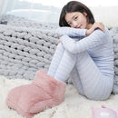 USB Electric Foot Warmer Heater Power Saving Warm Foot Cover Feet Heating Pads