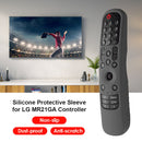 Anti-Slip Smart TV Remote Control Cover for LG MR21GA/MR21GC (Dark Gray)
