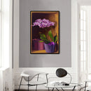 Corner Butterfly Orchid Oil Paint By Numbers DIY Frameless Drawing Picture Cr