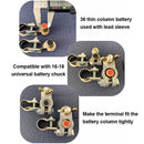1 pair Car Battery Terminal Post Adaptors Positive Negative Sleeves CA Shim A2P7