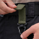 Triangle Backpack Hanging Buckle 360-Degree Rotation D-Shaped Hook (Green) Newly