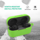Silicone Protective Cover for Skullcandy Jib True Earphone (Luminous Green)