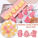 Claus Cake Mould Baking & Pastry Tools Christmas Biscuit Mold Cookies Cutter