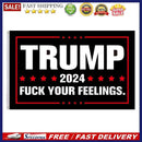 Donald Trump Flag Banner America Voting Customized Outdoor Yard Bunting 90x