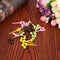 16pcs/Novelty Fruit Forks Plastic Musical Note Shape Food Fruit Fork