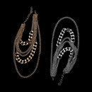 Collar Statement Multi-layer Thick Curb Chain Pendant Necklace Punk Choker