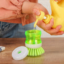 Sponge Dispenser Pot Dish Brush Cleaning Brushes Wash Pot Brush Soap Dispensers