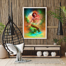 Mermaid DIY Diamond Painting Rhinestone Full Square Drill for Room Decoration