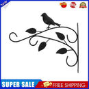 Metal Hanging Flower Plant Pot Basket Wall-Mounted Support Basket Tools (C)