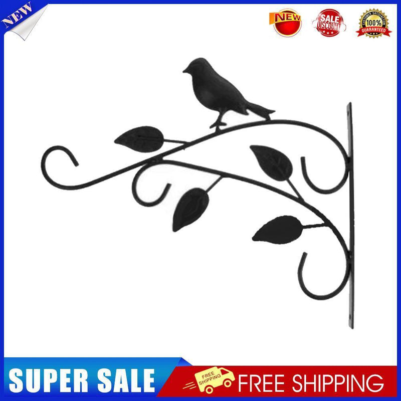 Metal Hanging Flower Plant Pot Basket Wall-Mounted Support Basket Tools (C)