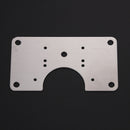 Stainless Steel Hinge Fixing Plate for Cabinet Door Repair Installer Kits Newly