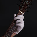 Anti-slip Nylon Gloves Guitar Bass Gloves Musical Instrument Practice Hand Co