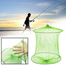 1X Fishing Bait Trap Fish Net Cast Dip Cage Crab Minnow Foldable 2022 Z8V7