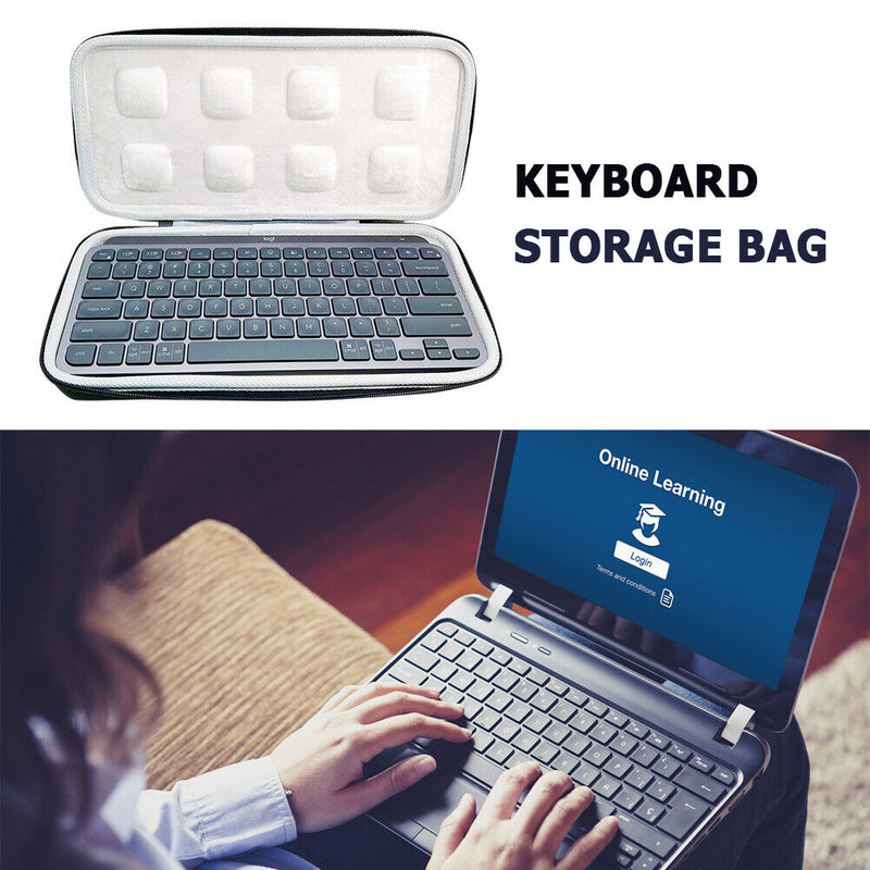 Practical Bluetooth-compatible Keyboard Carry Case Shockproof for MX Keys