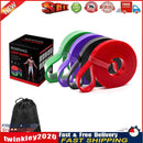 Elastic Resistance Band Exercise Expander Gym Fitness Strength Belt (4pcs) Newly