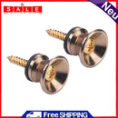 2pcs Guitar Pegs for Folk Ukulele Guitar Strap Buckle Button End Lock Pins Parts