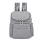Baby Diaper Bag Backpack Waterproof Mummy Outdoor Large Capacity Bag (Grey)