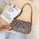 Fashion Women Butterfly Leopard Zebra Cow Printing Small Underarm Shoulder Bag