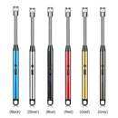 Windproof Electric BBQ Lighter USB Plasma Ignition for Gas Stove (Black)