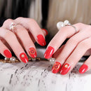 500pcs Smile Soft Clay Nail Art Stickers DIY Nails Decals Manicure Tools