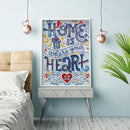 Diamond Painted 5D DIY English words Partial Special Rhinestone Set Newly